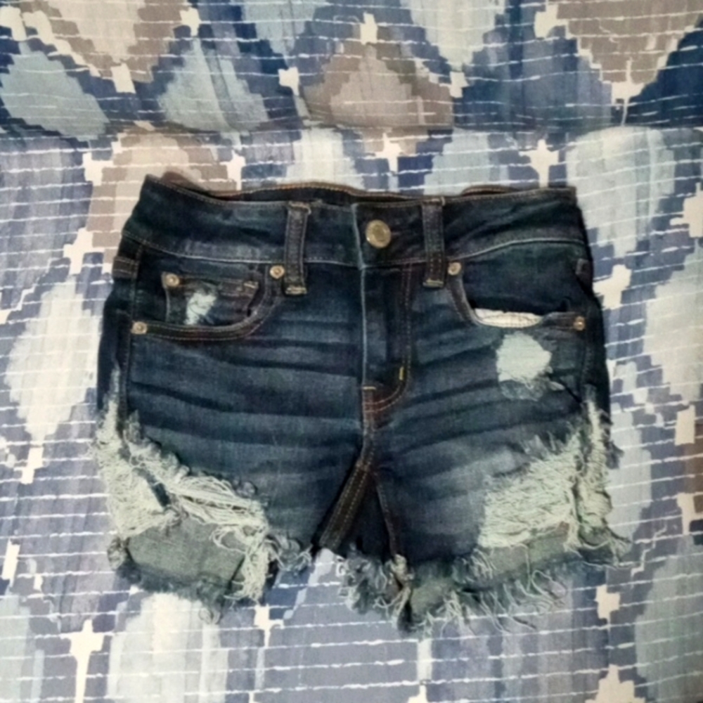 American Eagle - Shorts - Size 00 - Destroyed - Midi